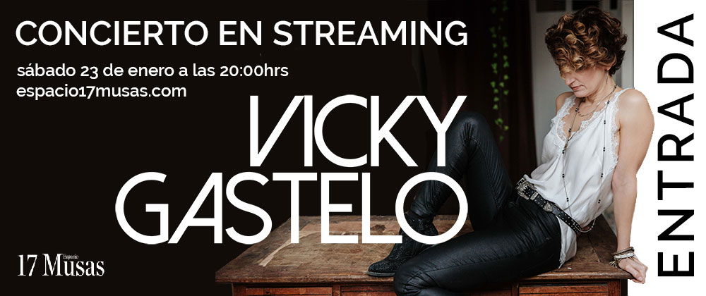 Entrada para Concierto Streaming Vicky Gastelo